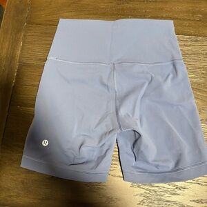 lululemon athletica Blue Bike Shorts